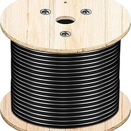 Cat7 Ethernet Cable 500ft: Easy Pull,CMR,10G 1000Mhz,Insulated Pure Copper Wire Internet Cable Double Shielded Riser (CMR) Outdoor/Indoor Heavy-Duty Waterproof 26AWG S/STP Cat 7 Ethernet Cable Spool-image-79