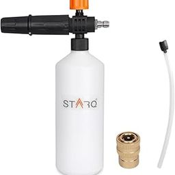 STARQ Brass 1 Ltr Professional Adjustable Snow Foam Lance/Cannon With 1/4" Quick Release Connector, Heavy Duty Foam Blaster For High Pressure Washer-picture-11