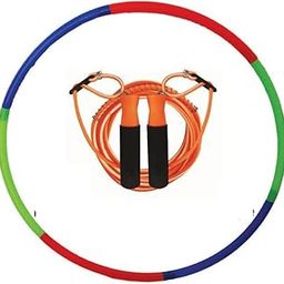 GKC Ultimate Fitness Combo of Hula Hoop Exercise Ring, Exercise Ring Collapsible Kids Hulpa, Hula Ring Exercise Ring and Adjustable Skipping Rope-image-16