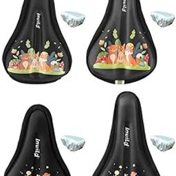 MERISHOPP Kids Bicycle Seat Cushion Cover with Waterproof Cover Bicycle Seat Protector S Animals| Sports Equipment | Outdoor Sports Gear | Exercise Gear-image-35