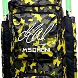 Star House Yellow Cricket Kit Bag with Nylon Fabric Attractive Design Bag-image-3