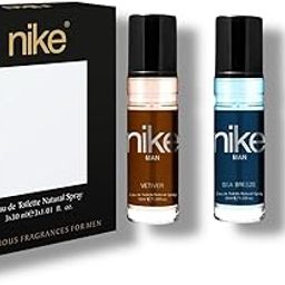 Nike Men's Fragrance Gift Set, 3 x 30ml EDT Collection, Sea Breeze Vetiver Patchouli-9
