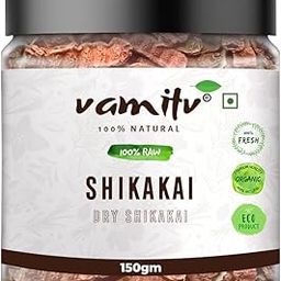 Vamitv - Shikakai Whole | Dried Acacia Concinna Pods | Natural Hair Cleanser & Conditioner | Supports Healthy Hair & Scalp | 150gm | 100% Natural-image-71