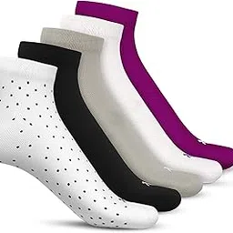 talkingsox Bamboo Ankle Length Socks for Men & Women | Seamless, Super Soft, Breathable & Anti-Odor | Office, Lounge, Cycling & Running | Pack of 5-picture-36