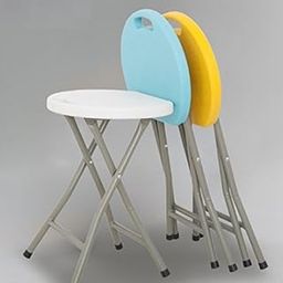 PARASNATH Stool Portable Plastic Folding Metal Leg Step Stool Folding Plastic Stool - Assorted Color Made In India, 31 Cm, 72 Cm, Multicolour-30