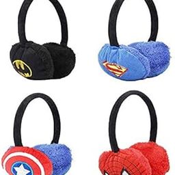 Kid's Superheroes pack of 2 Winter Warm Earmuffs (random design)-image-43