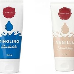 Undercover By ZeroKaata Pack of 2 Water Based Lube For Men and Women (Tingling and Vanilla- 100 ml each)-image-59