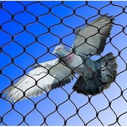 BirdFlee Bird Net | Pigeon Net | White Net 10 feetx30 feet | 12 Ply | Balcony Net for Bird Control & Pigeon Control-1