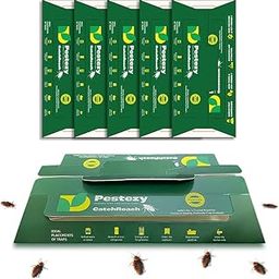 Pestezy CatchRoach India's No1 Cockroach Trap |Eco-Friendly, Non-Toxic| Pesticide Free Sticky Glue Traps for Effective Cockroach Control |Best use for Kitchen, Room, Office & Houses (Pack of 5)-image-6