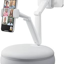 SAIJI Cell Phone Pillow Holder for Bed, Adjustable Angle Height Phone Pillow Stand for Watching Video On Bed/Sofa/Lap, Fit for 4.7"-7.0" Cell Phones(Grey)-picture-30