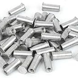 3NH® M3x13mm Hex Head Full Thread Carbon Steel Zinc Plated Self Clinching Standoff Silver Tone 50pcs-image-37
