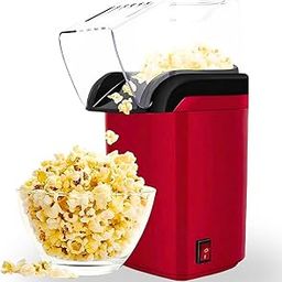 Drumstone (𝐋𝐢𝐦𝐢𝐭𝐞𝐝 𝐓𝐨𝐝𝐚𝐲) Electric Hot Air Popcorn Maker Machine – Oil-Free Fast Healthy Snack Maker, Easy-to-Use Design Perfect for Home Movie Nights 𝟏𝟓 𝐘𝐄𝐀𝐑𝐒 𝐖𝐀𝐑𝐑𝐀𝐍𝐓𝐘-1