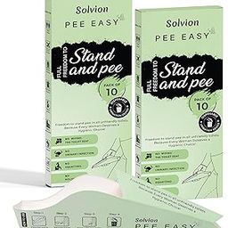 Solvion PeeEasy Disposable Female Urination Device 20 Funnels | For Women, Pregnant Women, Joint Pain Patients & Travelers | Easy To Carry | Reduces The Risk Of UTI | Travel Friendly | Portable, Hygienic, Leak-proof Stand and Pee Funnels for Women, Girls | Public Toilets, Travel, Camping, Hiking and Outdoor Activities, Pregnancy Use-image-36