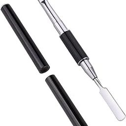 ROODILES Dual-Ended Poly gel Nail Brush & Picker, 2 in 1 Designs Poly gel Nail Brushes, Stainless Steel Gel Nail Brush Poly gel Slice Tool for Poly Gel UV Gel Acrylic Nails Extension (Pack of 1)-image-46