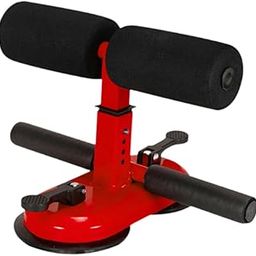 CALANDIS™ Sit up Bar Adjustable Height Workout Equipment for Indoor Gym Fitness Red | Abdominal Exercisers | Fitness Equipment & Gear | Fitness, Running & Yoga-image-21