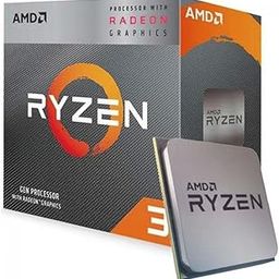 AMD Ryzen 3 5300G Desktop Processor with Integrated Radeon Graphics, 4 cores 8 Threads 8MB Cache Base Clock 4 GHz Up to 4.2GHz AM4 Socket System Memory DDR4 Up to 3200 MT/s - 100-100000253BOX-6