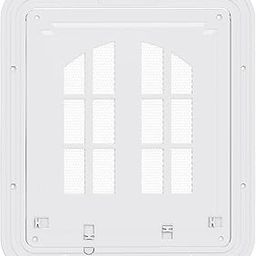 CALANDIS™ Cat Screen Door Pet Supplies Utility Flap Opening Dog Doors for Kitten Puppy White | Doors & Flaps | Cat Supplies-image-7