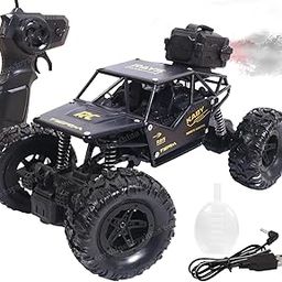 KMC KIDOZ Mist Spray Smoke Effect Off Road Monster High Speed Rc Car (Color As Per Stock) (Multicolor) (sfo04)-13