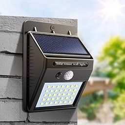 20 LED Solar Motion Sensor Light - Outdoor Waterproof Wall Lamp for Garden, Yard, Garage - Energy Saving LED Light (Pack of 1)-image-92