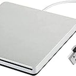 Aouan External CD DVD Drive USB C CD DVD Burner/Writer Slim Portable Slot in CD DVD Reader for MacBook Pro/PC/Air/Mac/Laptop/Windows7/ Windows8 /Windows10 (Sliver)-22