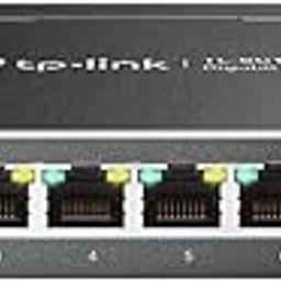 TP-Link 8 Port Gigabit Switch | Easy Smart Managed | Plug & Play | Desktop/Wall-Mount | Sturdy Metal w/Shielded Ports | Support QoS, Vlan, IGMP and LAG (TL-SG108E)-5