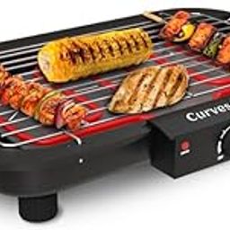 Curvescape 2000W Griller Barbeque Grill With Temperature Control Indoor and Outdoor Tandoor barbeque Grill - Normal_BBQ-image-56