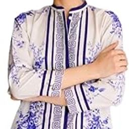 Dighital Printed White Unstiched Co-Ord Set-image-9