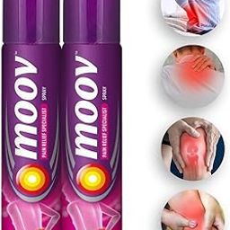 Moov Fast Pain Relief Spray - 50g (Pack of 2) | Suitable for Back Pain, Muscle Pain, Joint Pain, Knee Pain | 100% Ayurvedic Formula | Suitable for Sports & Gym related injuries-21