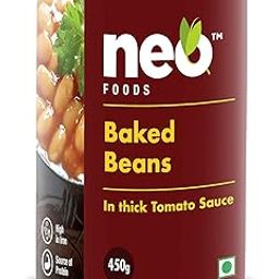 Neo Baked Beans In Thick Tomato Sauce 450g I P1 I Nutritious & Ready to Eat Healthy Food, No Artificial preservatives, flavouring and colouring, Tangy and Flavourful I Must for your French Toast I (Pack of 1)-10