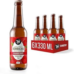 Toyo Kombucha-Sparkling Fermented Green Tea|Cranberry|330Ml (Pack Of 6)-Rich In Probiotics And Antioxidants|Ready To Drink (Low Sugar, 6), 1.4 Kilograms-image-71