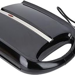 Sandwich Maker Black Electric Sandwich Grill for French Toast Omelets Snacks-image-23