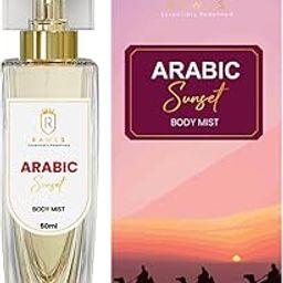 Rawls Arabic Sunset Unisex Body Mist 50ml | Floral & Sandalwood Fragrance | Fresh & Moisturizing Spray | Luxury gift for Men/Women-48