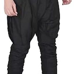 Men's Ready to Wear Dupion Silk Traditional Harem/Balloom Salwar Pyjama Pants-image-76