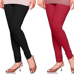 Ultra Soft Cotton Lycra Chuddi Leggings Combo for Women-image-65