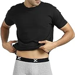 xyxx Men's Modal Slim Solid Trunks-picture-36