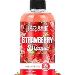 Jaquline USA Strawberry Dreams Shower Gel For Men & Women, 250ml|Calming & Soothing|Sweet Scent| With Aloevera Gel & Shea Butter-image-8