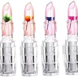 AG E-Com Professional Waterproof Moisturizing Jelly Matte Lipstick Transparent Color Changing Lip Balm For Girls & Women Pack Of 1-13