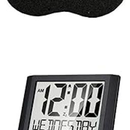 UJEAVETTE Digital Clock Family Temp Humidity Gauge Calendar Reminders Max/Min Record-image-6