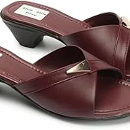 style buy style Women Heel Sandals | Casual & Formal Sandals | Comfortable & Durable | For Daily & Occasion Wear-picture-3