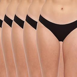 Grace Well Antimicrobial Bikini Brief Panty for Women (Pack of 5)-picture-23