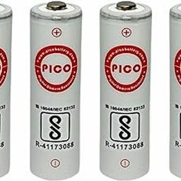 PICO AA 1.2V 3800mAh Rechargeable Battery (Pack of 4) with Cell Safety Box.-67