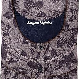 Women's Cotton Nighty – Soft, Stylish & Comfortable Alpine Sleepwear for Daily Use (Regular Size)-image-29