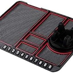 ULTREOS Non-Slip Phone Pad for 4-in-1 Car, Universal Non-Slip Car Magic Dashboard Sticky Adhesive Mat for Phones Sunglasses Keys Electronic Devices and More Use-image-77