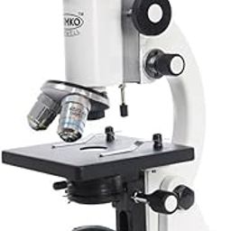 GEMKO LABWELL Compound Biological Junior Microscope with 5 Prepared Microscope Slides Mag- 100x to 675x-4