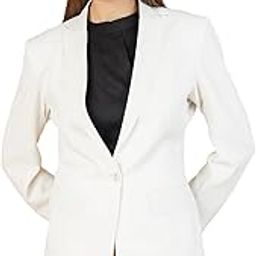 Women's Blazer Polyester Cotton Blazer-image-129