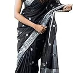 Women's Banarasi Silk Saree Pure Silk Saree With Unstitched Blouse Piece-picture-28