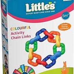 Little's Colourful Activity Chain Links | Educational Toys for Kids | Helps Develop Hand - Eye Coordination & Motor Skills | Multi-Color Toddler Activity Toys | Baby Toys-15