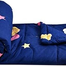 FRESH FROM LOOM Summer Collection Microfiber Micro Fiber Comforter | Dohar | Quit | Single Bed | Washable | Double Weaved | Hypoallergenic Skin Friendly(Unicorn Blue | 60X90 in,Single Bed),300 TC-image-88