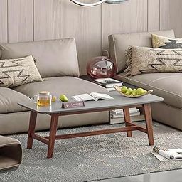ELMSPIRE Serenity Wooden Coffee Table/Center Table/Bench Footrest Table- Modern Table for Living Room, Office, Study and Work (Grey, 17 x 50 x 18 in)-picture-31