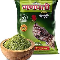 1KG (100gm, 10). Triple refined premium natural henna powder-image-89